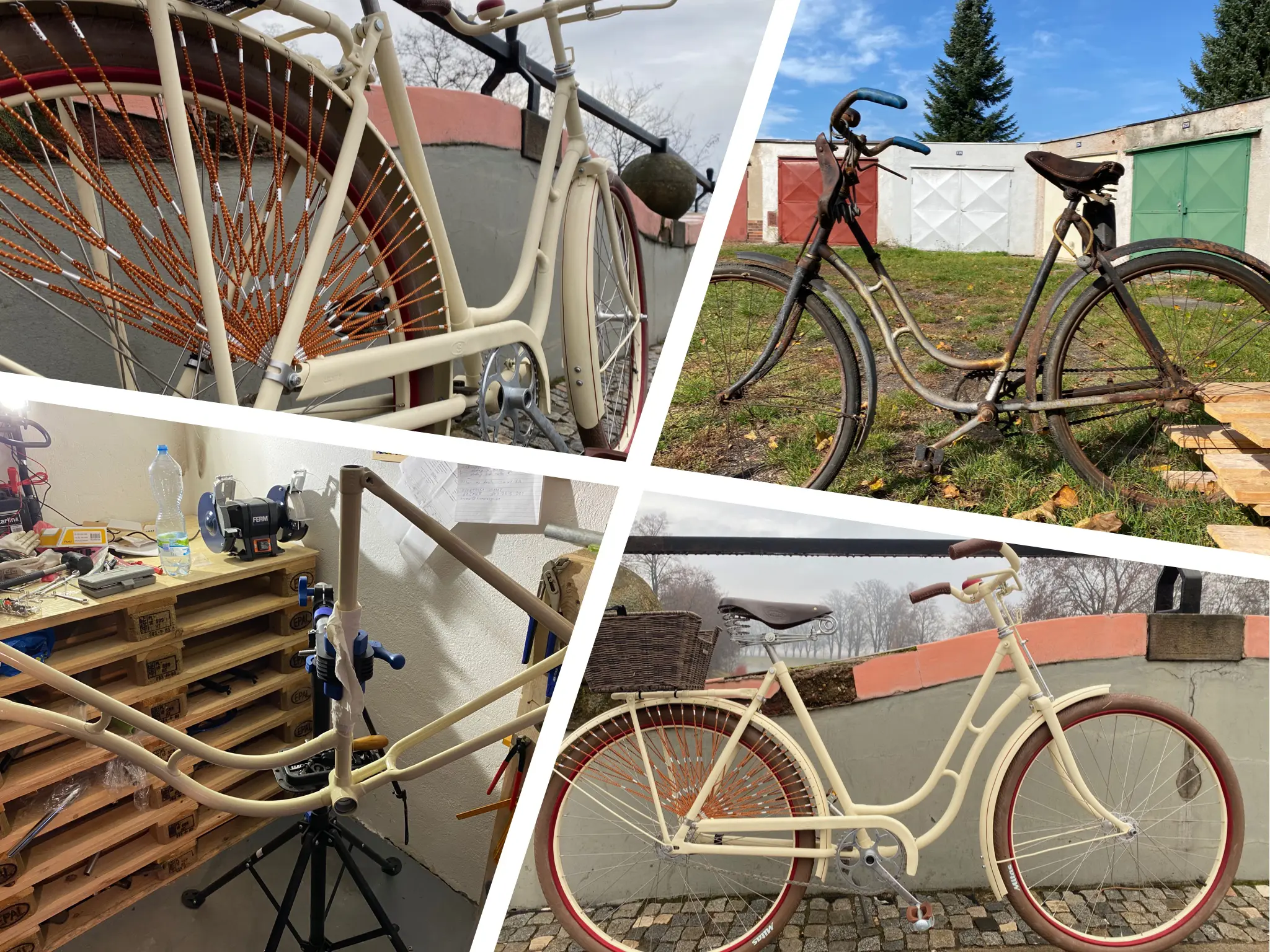 City bike - béžová